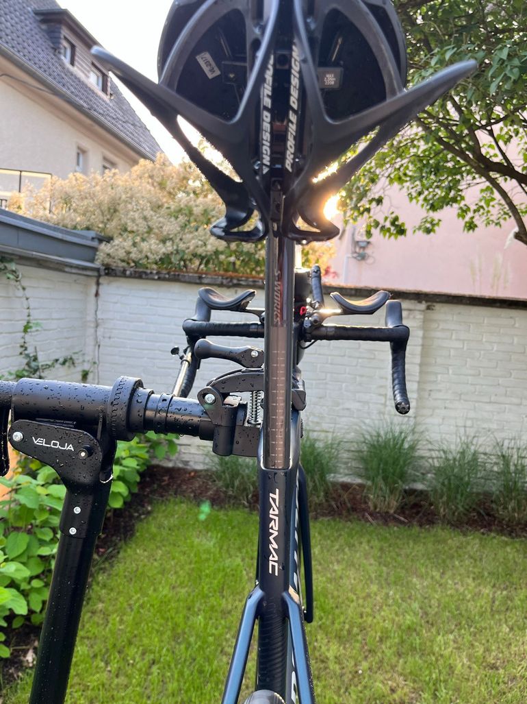 Used Specialized Tarmac SL7 Comp - Rival eTap AXS 2022 2022 Road & Gravel, Blue — image 7 of 13