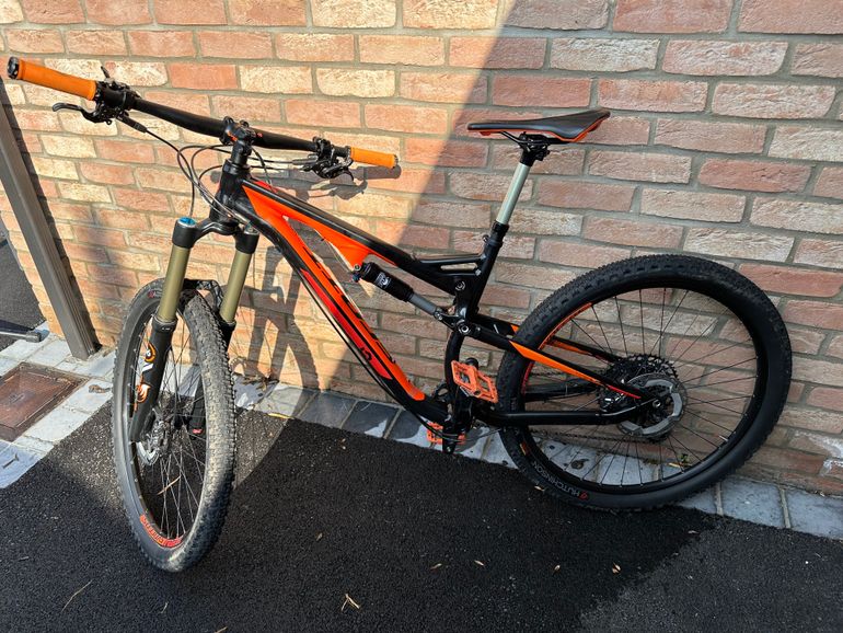 Used Scott Scott Genius LT 720 2015 Mountainbike, Orange — image 2 of 7