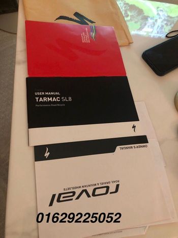 Used Specialized S-Works Tarmac SL8 Frameset - FACT 12r Carbon 2024 2024 Road & Gravel, Red — image 19 of 19