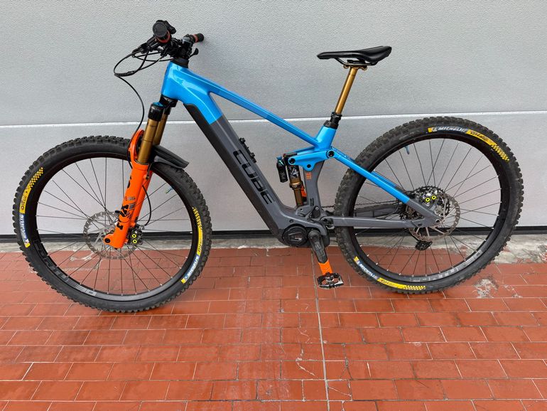 Used CUBE STEREO HYBRID 140 HPC, ACTIONTEAM 750 2024 2024 Mountainbike, Blue, 29 — image 1 of 7