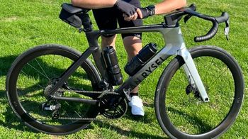 Van rysel, Rennrad Race RCR-F Pro CF SRAM Rival AXS E1 Powermeter grau 2025