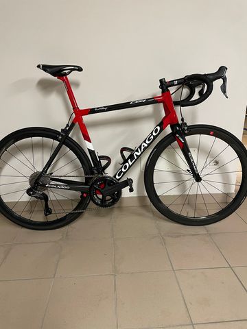 Used Colnago C64 Custom Shimano Ultegra Di2 2022 Road & Gravel, Red — image 2 of 10