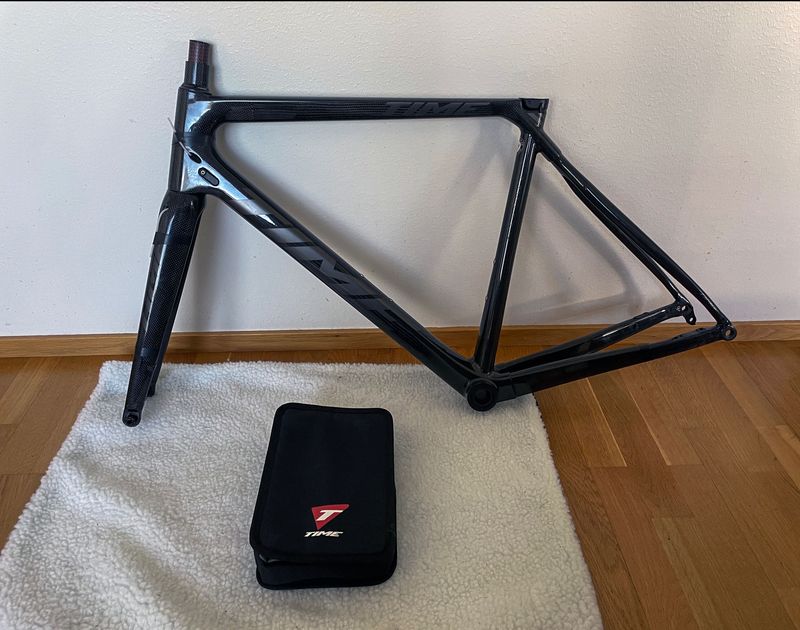 Tweedehands Time Alpe D'Huez Disc Frameset 2023 Road & Gravel