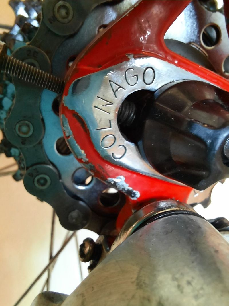 Used Colnago Custom Campagnolo Chorus 1991 Road & Gravel, Red — image 3 of 26