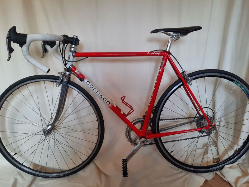 Used Colnago Custom Campagnolo Chorus 1991 Road & Gravel, Red — image 2 of 26
