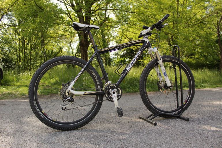 Used Scott Scale Deore XT Delta Bridge 35 2017 2017 Mountainbike, Black — image 1 of 6