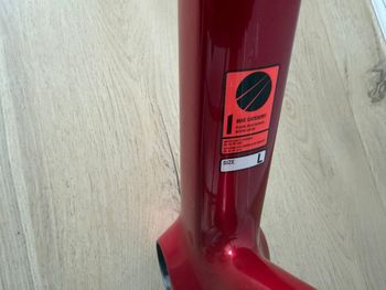 Used Canyon Ultimate CF SL 7 AXS 2024 Frameset 2024 Road & Gravel, Red — image 2 of 5