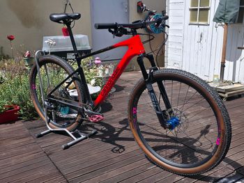 Used Cannondale Cannondale Scalpel HT Carbon 4 Upgradé 2023 Mountainbike, Red, 29 — image 1 of 10