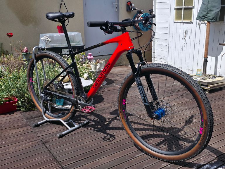 Used Cannondale Cannondale Scalpel HT Carbon 4 Upgradé 2023 Mountainbike, Red, 29 — image 1 of 10