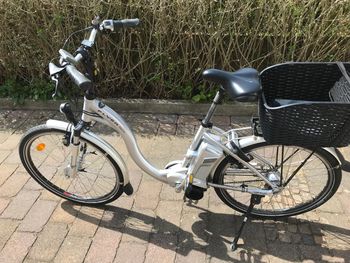 Used Flyer E Bike Flyer CR5 26 Zoll Tiefeneinstieg 2013 Road & Gravel, Hellgrau — image 2 of 6