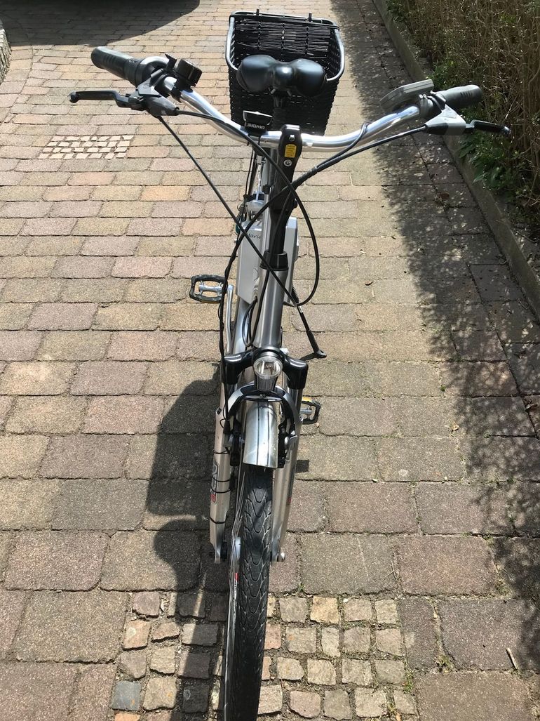 Used Flyer E Bike Flyer CR5 26 Zoll Tiefeneinstieg 2013 Road & Gravel, Hellgrau — image 4 of 6