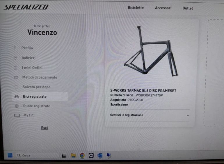 Used Specialized Tarmac Shimano Dura Ace 2020 Road & Gravel, Light Gray — image 6 of 6