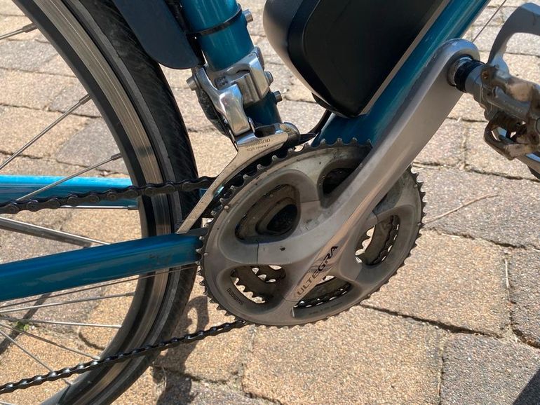 Used UNIVERSAL E-bike Trekkingrad R10 2010 Urban, Blue — image 15 of 22