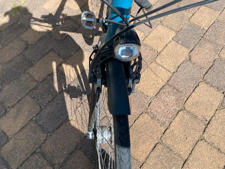 Used UNIVERSAL E-bike Trekkingrad R10 2010 Urban, Blue — image 6 of 22