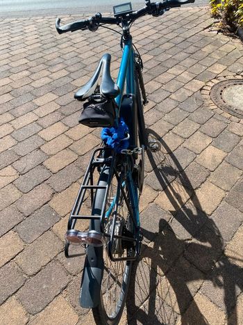 Used UNIVERSAL E-bike Trekkingrad R10 2010 Urban, Blue — image 3 of 22