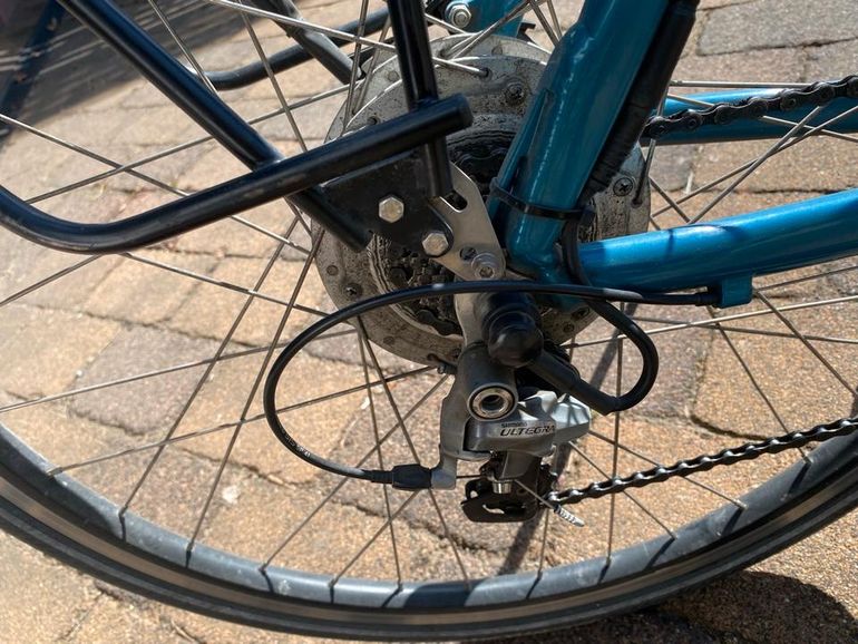 Used UNIVERSAL E-bike Trekkingrad R10 2010 Urban, Blue — image 16 of 22