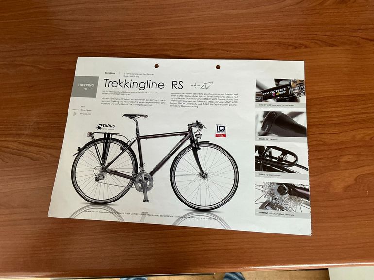 Used UNIVERSAL E-bike Trekkingrad R10 2010 Urban, Blue — image 21 of 22