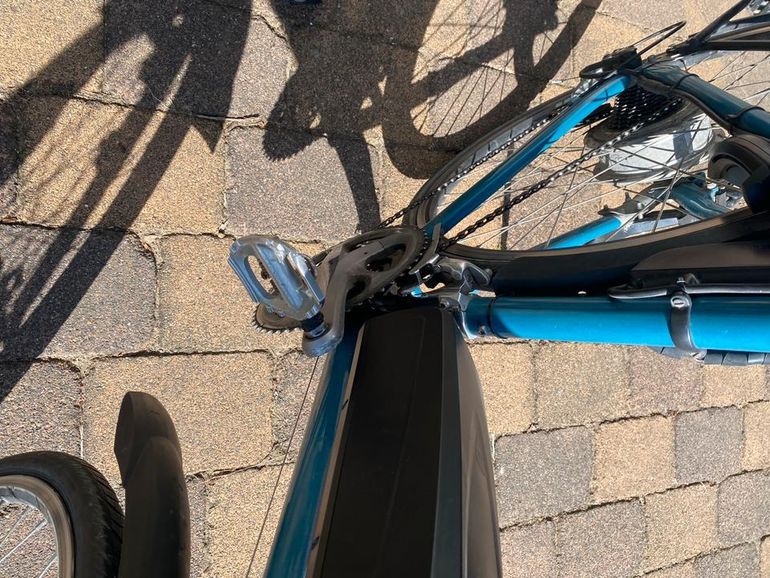 Used UNIVERSAL E-bike Trekkingrad R10 2010 Urban, Blue — image 8 of 22