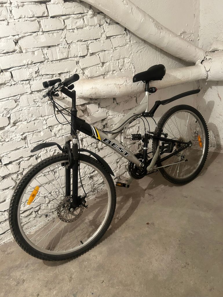 Used Other Brands Best Koła 26 2004 Mountainbike, Light Gray — image 1 of 4