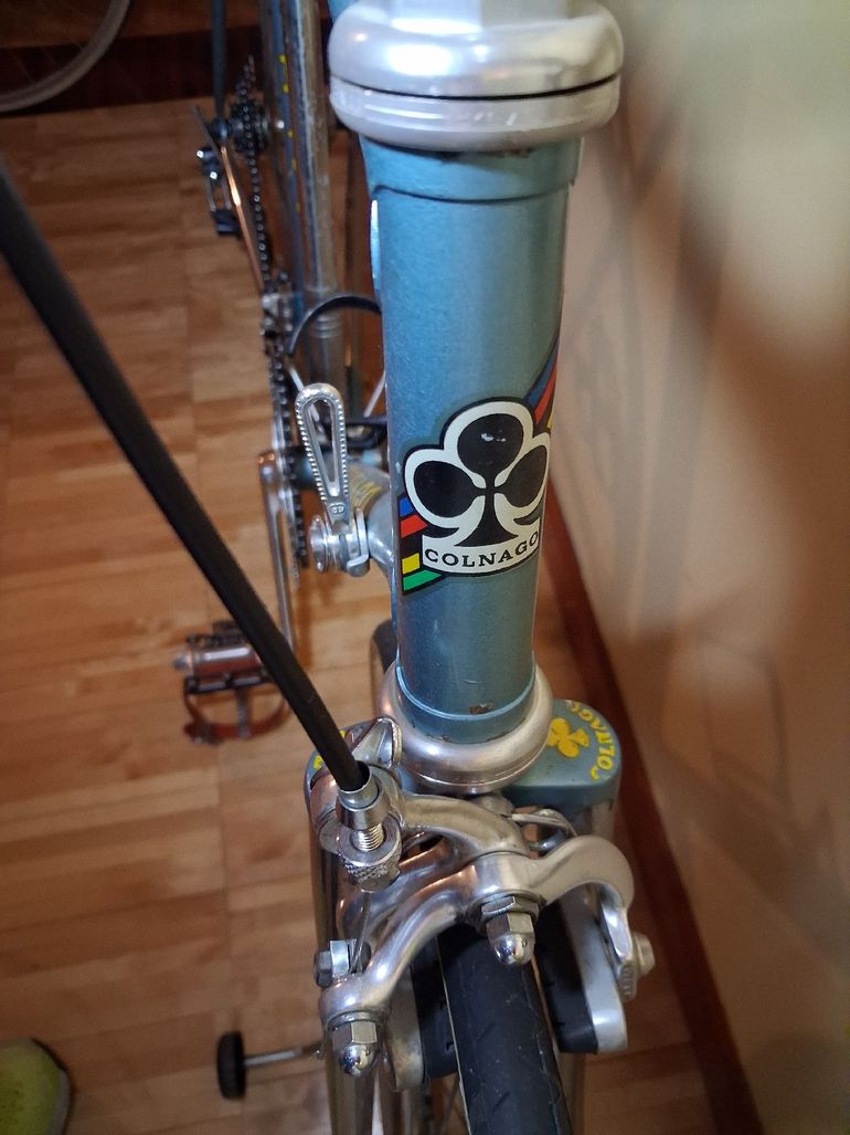 Used Colnago Colnago Eroica Gruppo Galli 1982 Road & Gravel, Blue — image 5 of 5