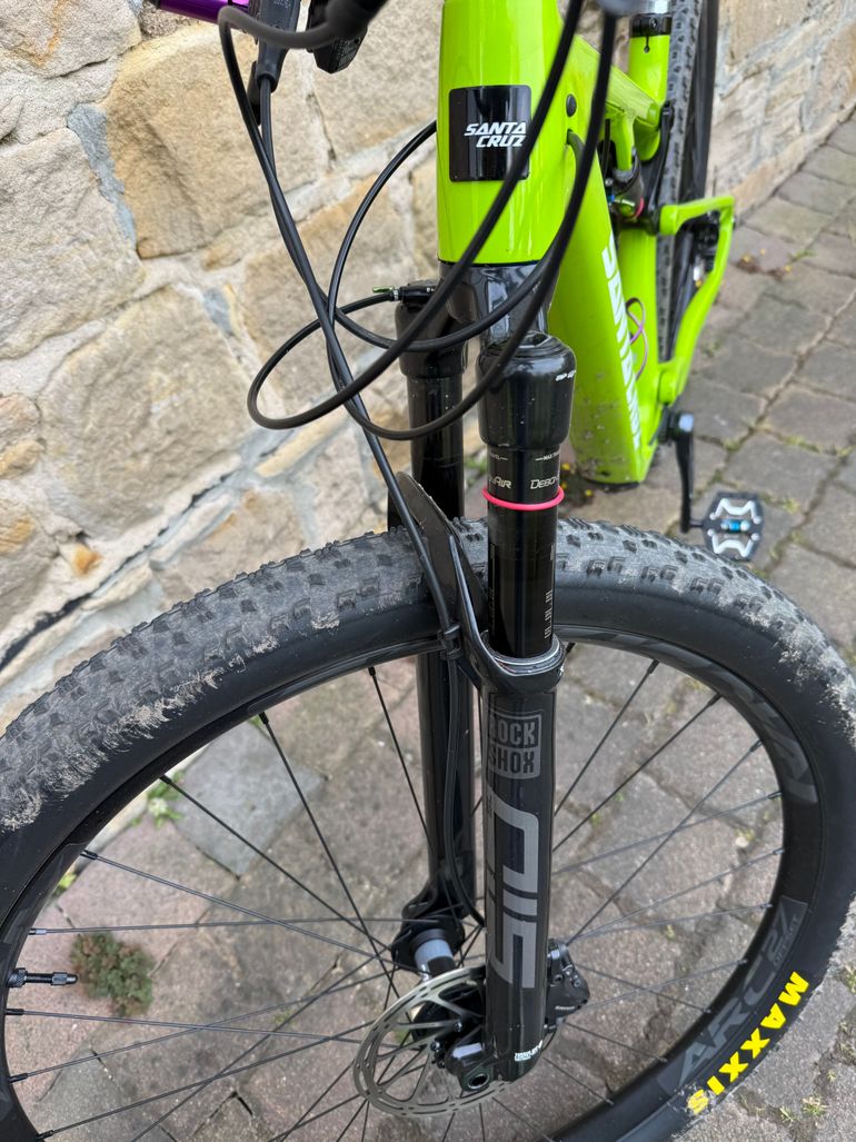 Used Santa Cruz Blur GX AXS / Carbon C 2024 2024 Mountainbike, Green, 29 — image 5 of 6