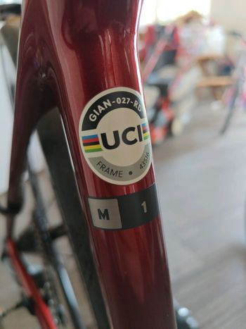 Used Giant TCR Advanced SL 1 Disc 2021 2021 Road & Gravel, Blue — image 9 of 9