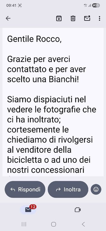 Used Bianchi Infinito 105 2024 2024 Road & Gravel, Green — image 13 of 18
