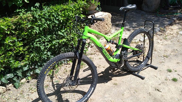 Used Specialized Turbo Levo SRAM GX 2018 bike, Green — image 2 of 3