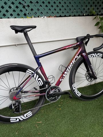 Used Specialized Tarmac SRAM Red eTap AXS 2024 Road & Gravel, Purple — image 3 of 7