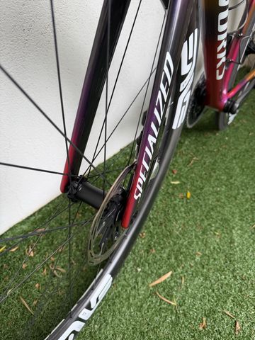 Used Specialized Tarmac SRAM Red eTap AXS 2024 Road & Gravel, Purple — image 6 of 7