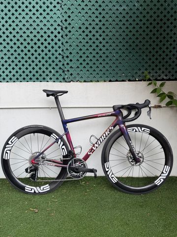 Used Specialized Tarmac SRAM Red eTap AXS 2024 Road & Gravel, Purple — image 1 of 7