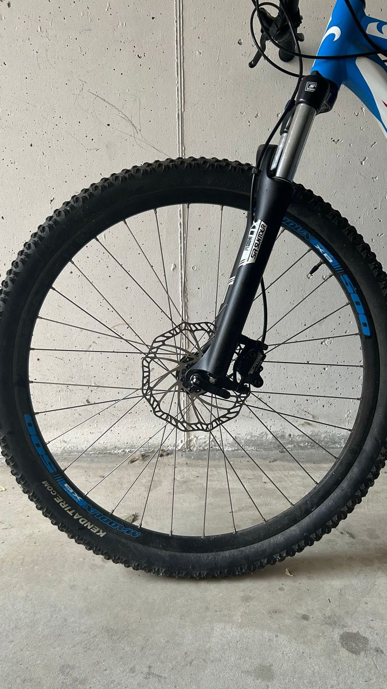 Used Wilier Wilier Custom Shimano Alivio 2017 Mountainbike, Azul — image 4 of 7