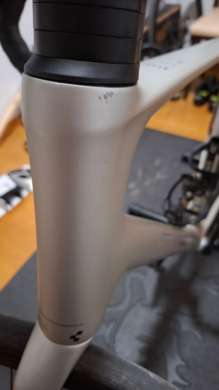 Used CUBE ATTAIN C:62, SLX 2026 2026 Road & Gravel, Light Gray — image 7 of 7