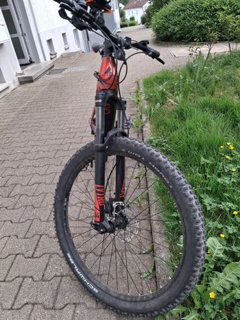 Used BULLS Copperhead EVO AM 1 750 2023 2023 Mountainbike, Orange, 27.5 — image 8 of 11