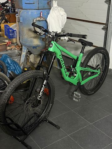 Gebrauchtes Santa Cruz Bronson Single Speed / Fixed Gear 2022 Mountainbike, Grün — Bild 6 von 10