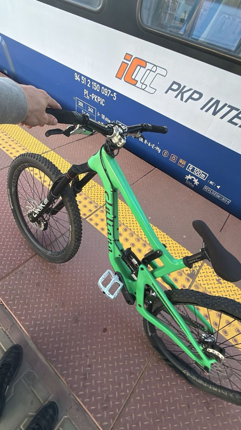 Gebrauchtes Santa Cruz Bronson Single Speed / Fixed Gear 2022 Mountainbike, Grün — Bild 2 von 10