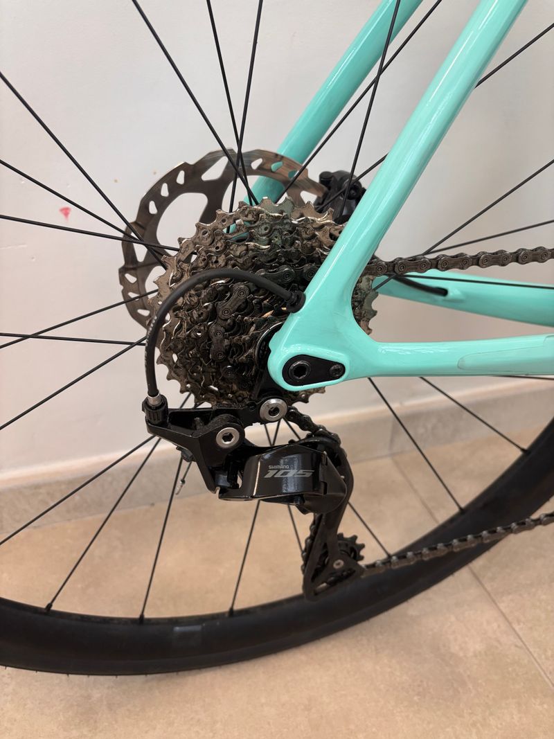 Gebrauchtes Bianchi Sprint 105 2025 2025 Road & Gravel, Grün — Bild 4 von 6