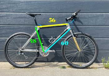 Used Koga 1991 SkyRunner Carbolite 3 1991 Mountainbike, Schwarz — image 10 of 20
