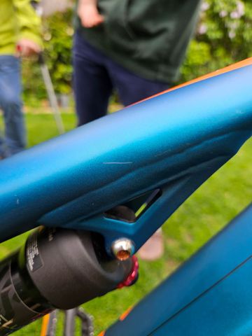 Used R RAYMON FullRay E-Seven 7.0 2021 2021 Mountainbike, Blue, 27.5 — image 14 of 37