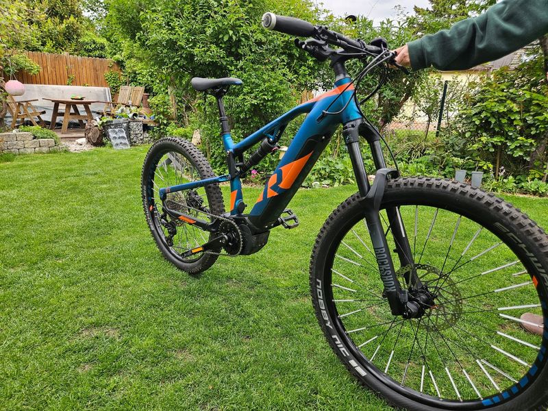 Used R RAYMON FullRay E-Seven 7.0 2021 2021 Mountainbike, Blue, 27.5 — image 2 of 37