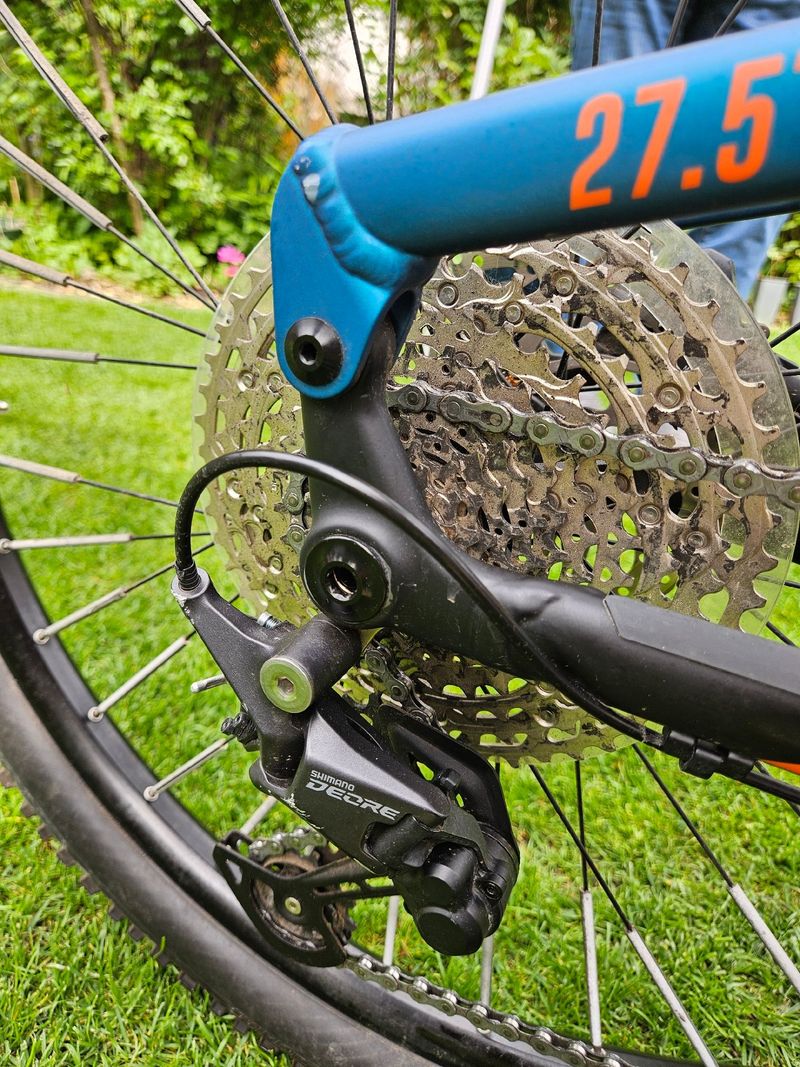 Used R RAYMON FullRay E-Seven 7.0 2021 2021 Mountainbike, Blue, 27.5 — image 4 of 37