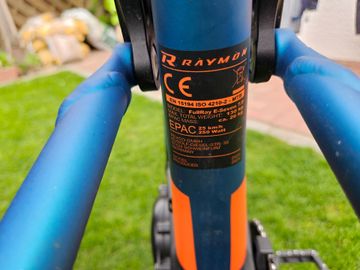Used R RAYMON FullRay E-Seven 7.0 2021 2021 Mountainbike, Blue, 27.5 — image 36 of 37