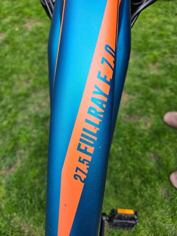 Used R RAYMON FullRay E-Seven 7.0 2021 2021 Mountainbike, Blue, 27.5 — image 30 of 37