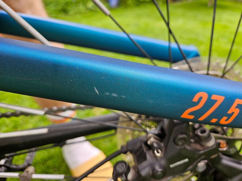 Used R RAYMON FullRay E-Seven 7.0 2021 2021 Mountainbike, Blue, 27.5 — image 22 of 37