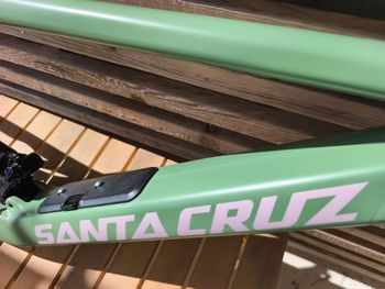 Used Santa Cruz 5010 Frame / Carbon CC 2024 Frameset 2024 Mountainbike, Green, 29, 27.5 — image 4 of 10