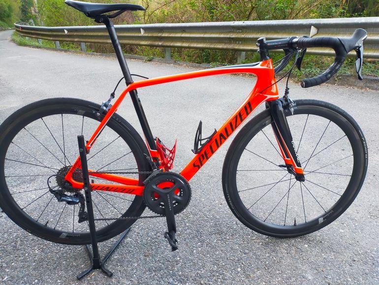 Used Specialized Men's Tarmac Expert 2018 2018 Road & Gravel, Rot — image 2 of 6