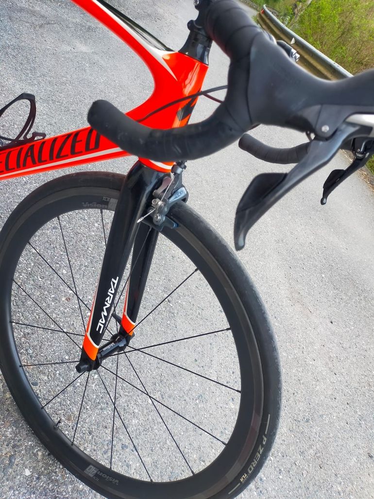 Used Specialized Men's Tarmac Expert 2018 2018 Road & Gravel, Rot — image 6 of 6