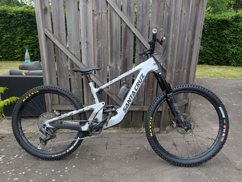 Used Santa Cruz HECKLER SL CS MATTE SILVER MX 2024 2024 MTB
