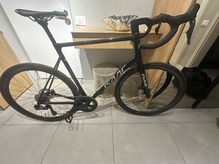 Used Isaac Isaac Custom Shimano Ultegra Di2 2023 Road & Gravel, Black — image 1 of 14