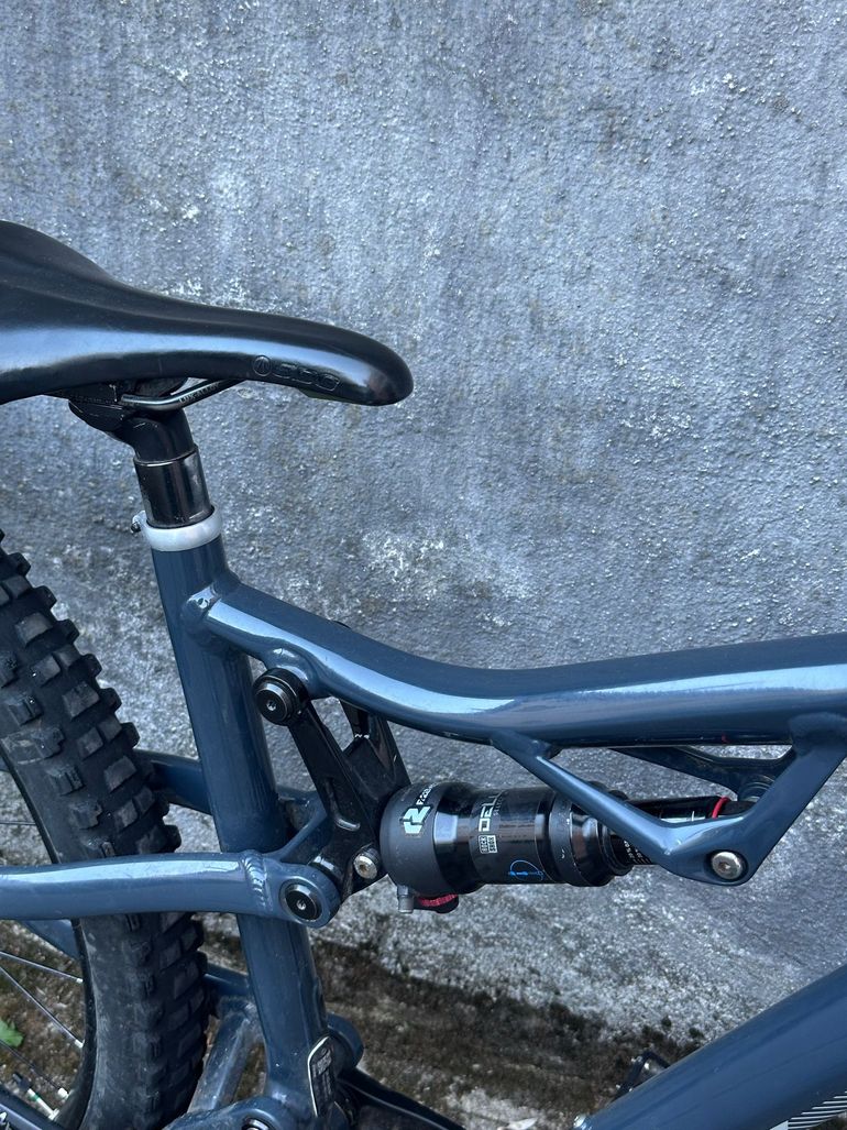 Used ROCKRIDER All mountain Shimano Deore XT 2023 Mountainbike, Light Gray — image 4 of 5